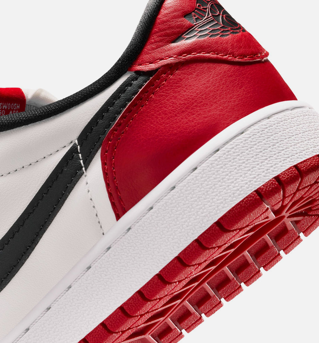 Air Jordan 1 Retro Low OG Chicago – Grade School Lifestyle Sneaker (Varsity Red / Black / Summit White)