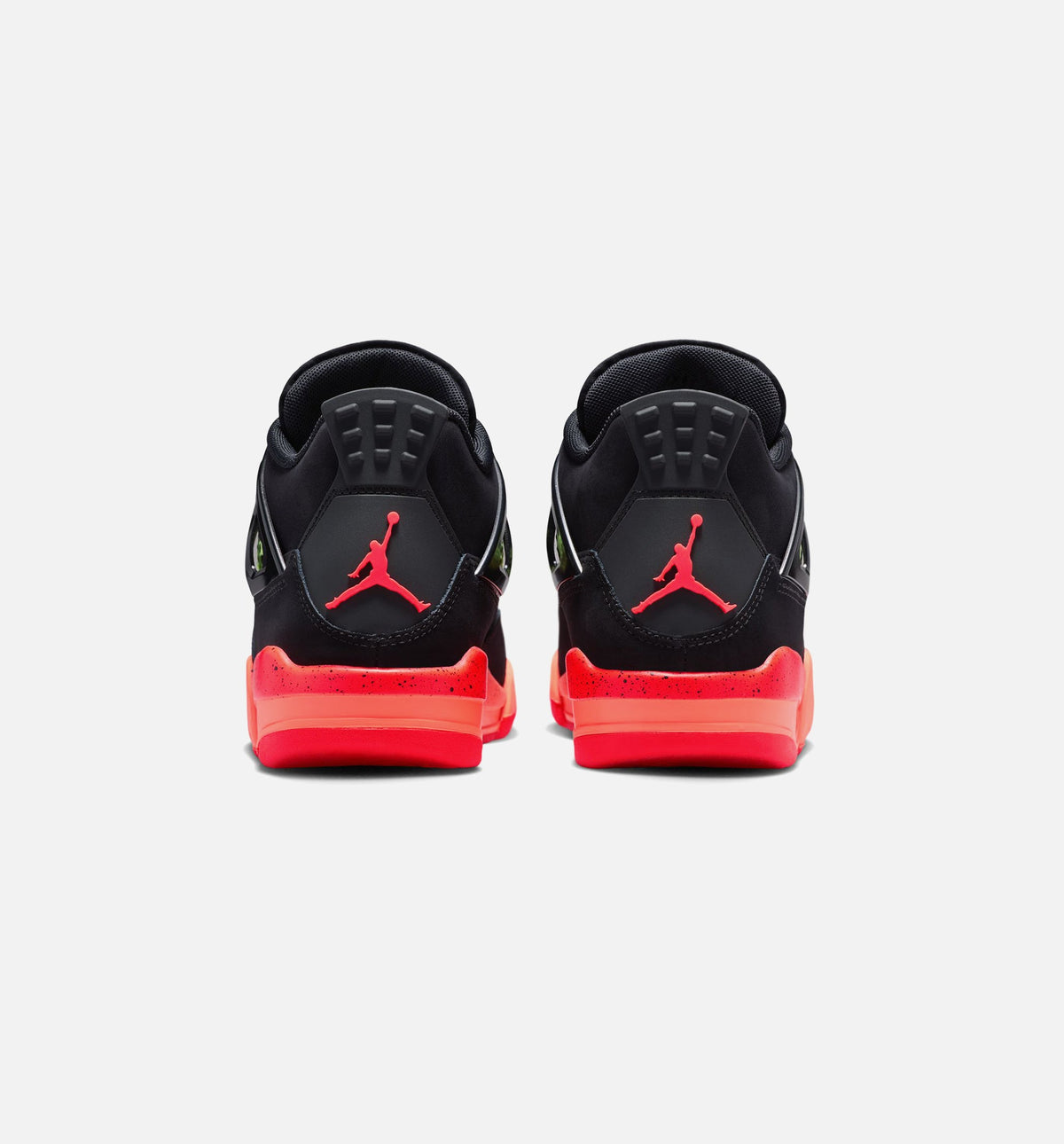 Air Jordan 4 Retro Black Infrared 23 – Grade School Lifestyle Sneaker (Black / Infrared 23 / Bright Mango)