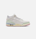Air Jordan 3 Retro Sail & Jade Aura – Men's Lifestyle Sneaker (Sail / Jade Aura / Aura / Iced Carmine)