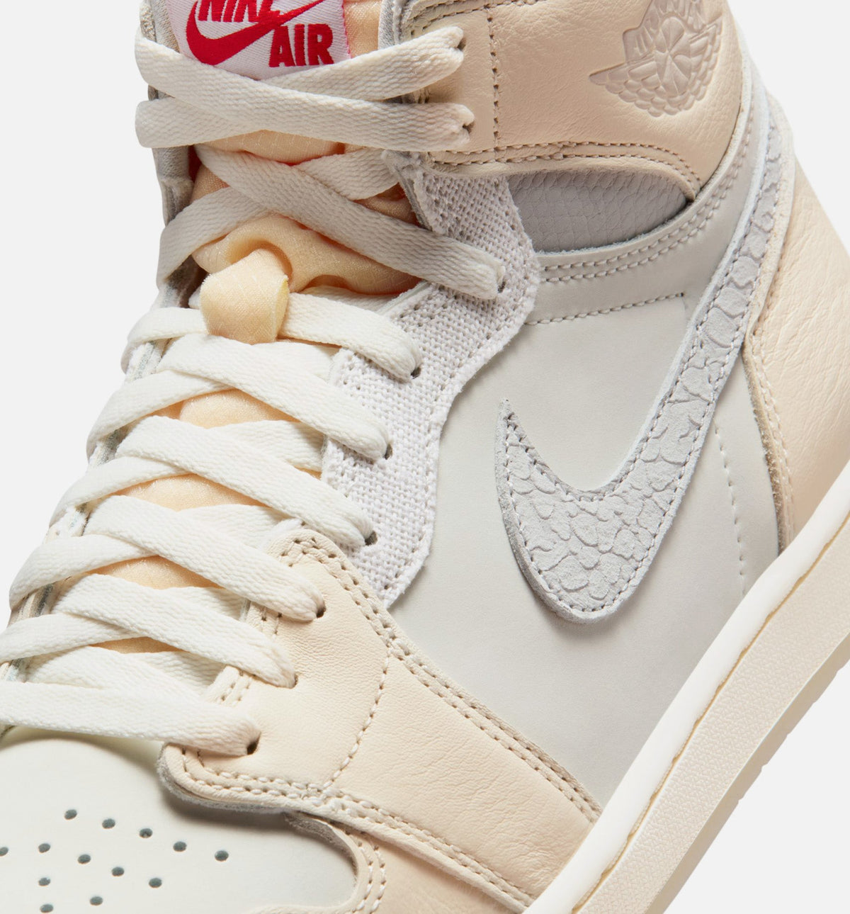 Air Jordan 1 Retro High OG – Men's Lifestyle Sneaker (Sail / University Red / Pale Ivory)