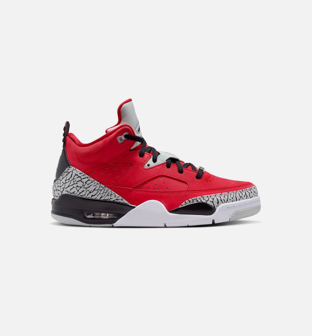 Son of Mars Low – Men's Lifestyle Sneaker (Fire Red / Black / Grey Mist / White)