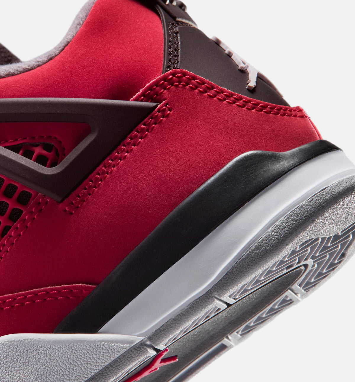 Air Jordan 4 Retro Toro Bravo – Preschool Lifestyle Sneaker (Fire Red / White / Black / Cement Grey)
