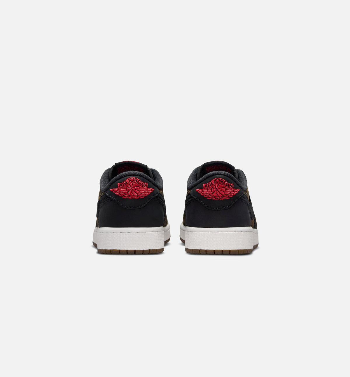 Air Jordan 1 Retro Low OG Laser – Grade School Lifestyle Sneaker (Black / Varsity Red)