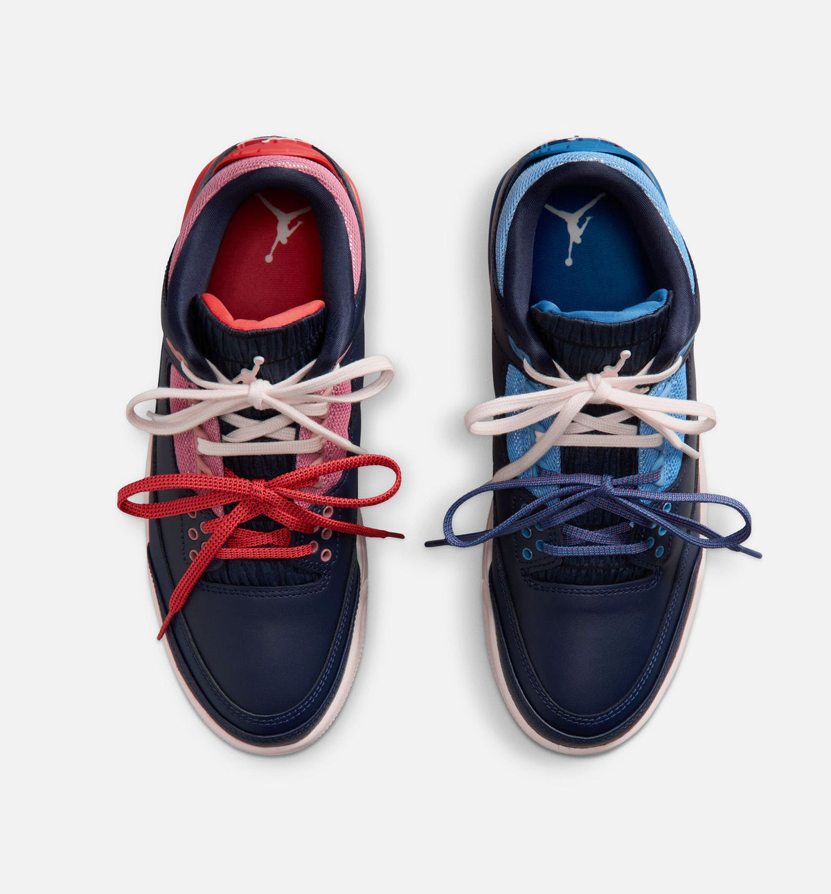 Air Jordan 3 Retro Sport Renaissance – Women's Lifestyle Sneaker (Obsidian / Chalk / Track Red)
