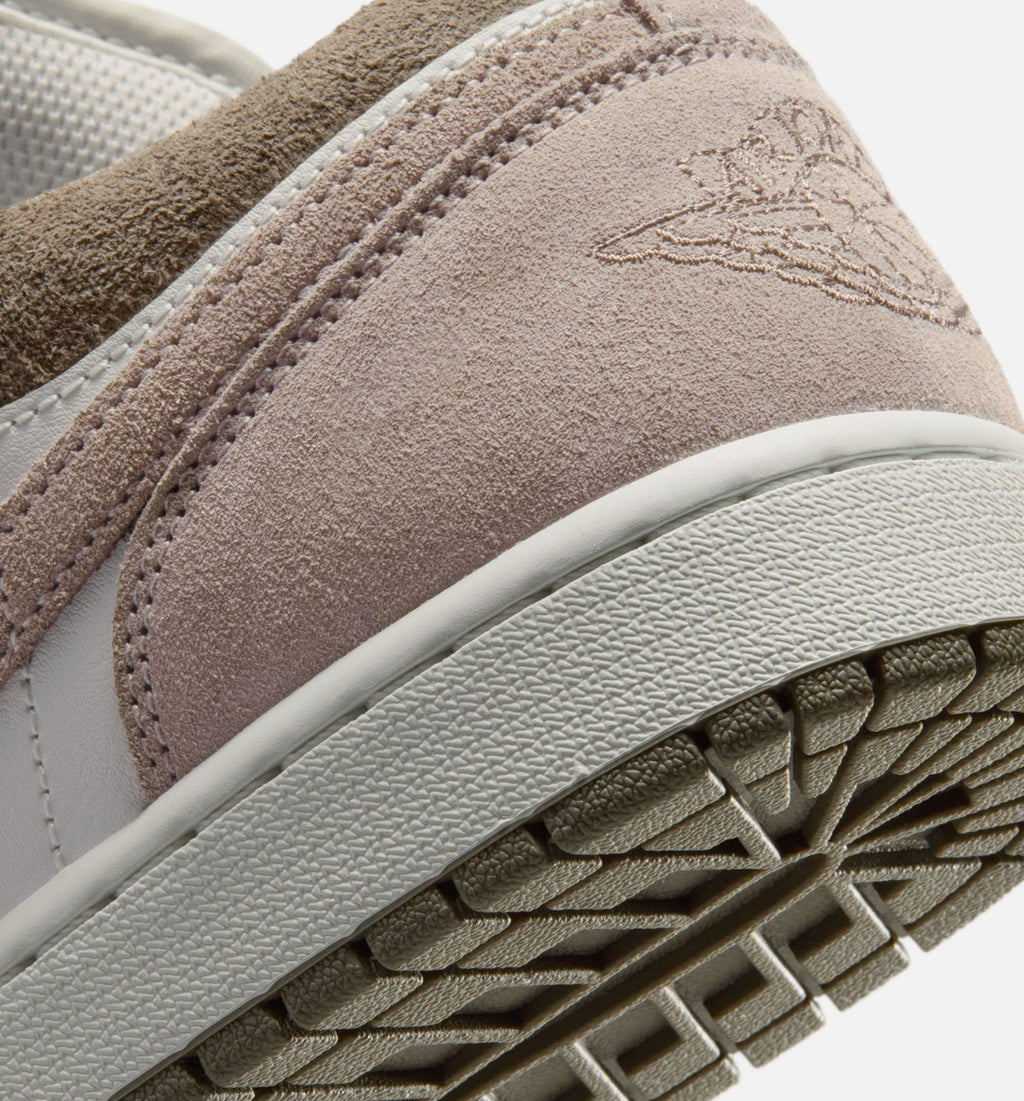 Air Jordan 1 Low – Men's Lifestyle Sneaker (Olive Grey / Enigma Stone)