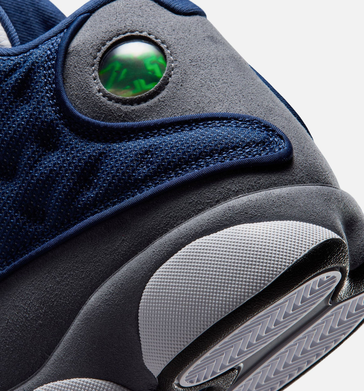 Air Jordan 13 Retro Navy and Flint Grey – Men's Lifestyle Sneaker (Navy / University Blue / Flint Grey / White)
