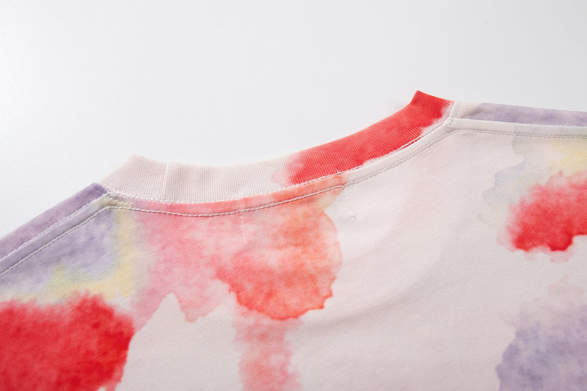 MAJESTIK Watercolor Allover Graphic T-Shirt