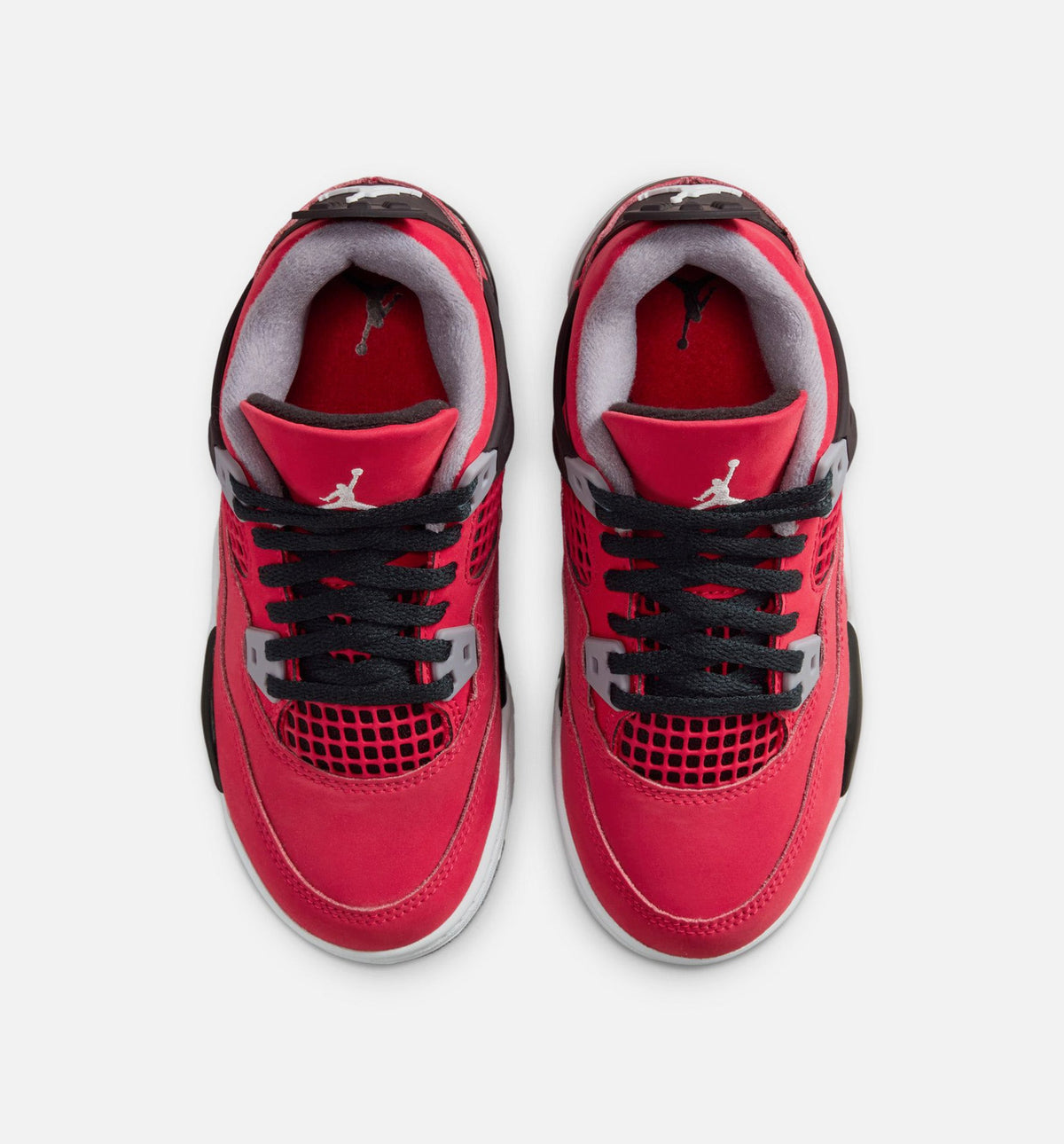 Air Jordan 4 Retro Toro Bravo – Preschool Lifestyle Sneaker (Fire Red / White / Black / Cement Grey)