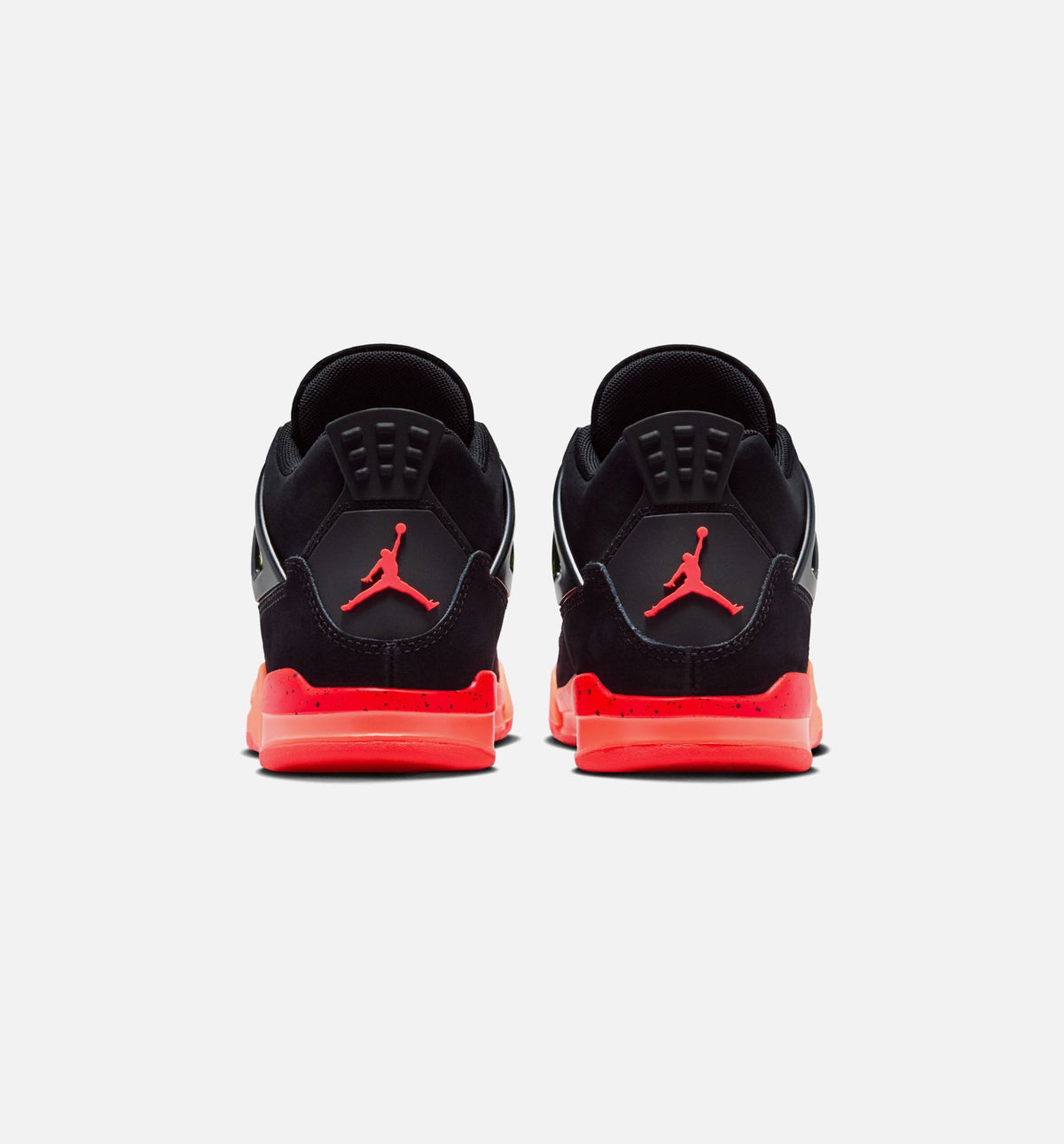 Air Jordan 4 Retro Black Infrared 23 – Preschool Lifestyle Sneaker (Black / Infrared 23 / Bright Mango)
