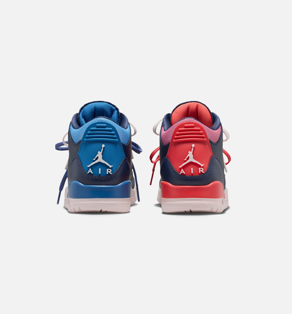 Air Jordan 3 Retro Sport Renaissance – Women's Lifestyle Sneaker (Obsidian / Chalk / Track Red)