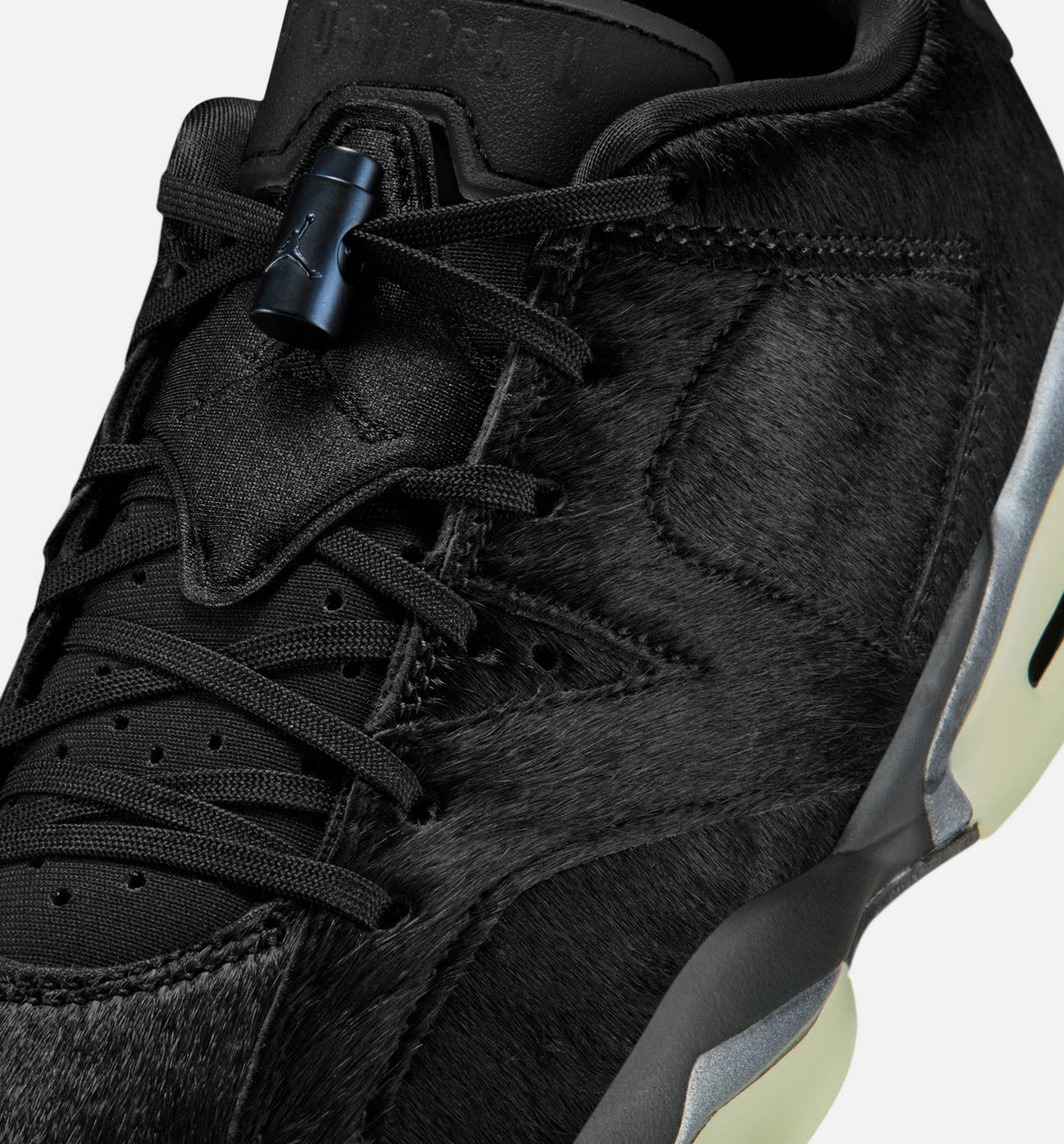 Air Jordan 6 Retro Low Blackout – Women's Lifestyle Sneaker (Black / Black)