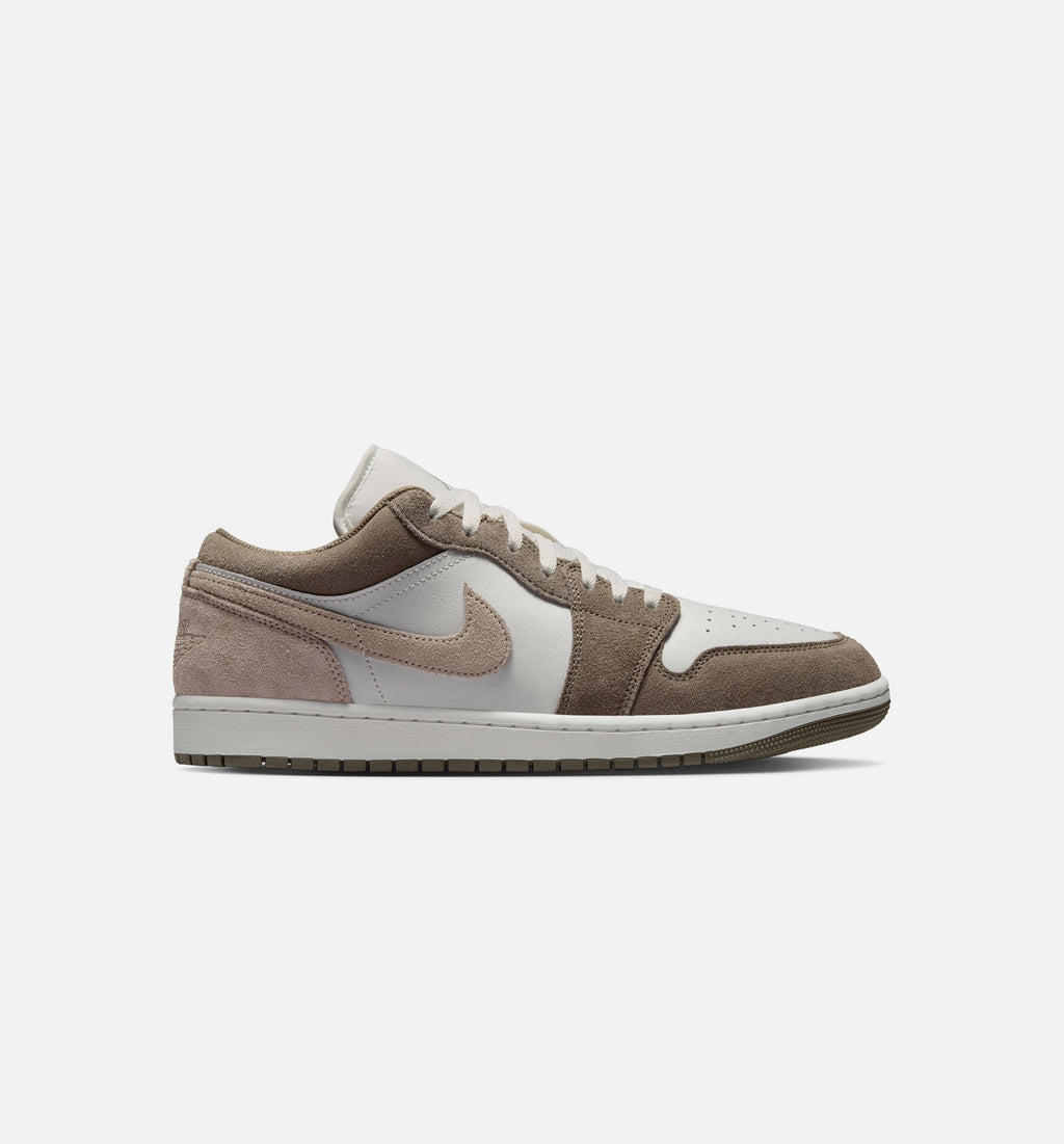 Air Jordan 1 Low – Men's Lifestyle Sneaker (Olive Grey / Enigma Stone)