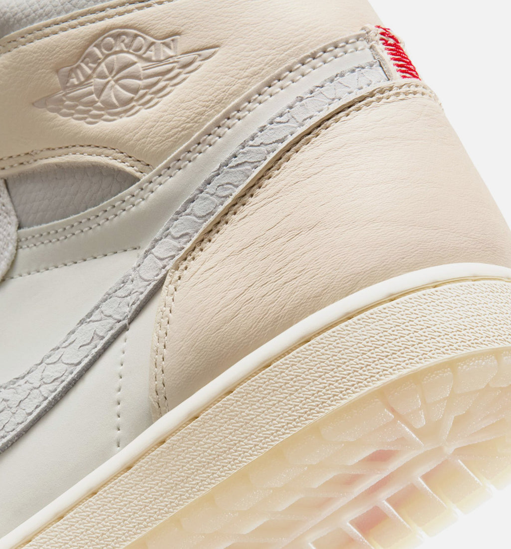 Air Jordan 1 Retro High OG – Men's Lifestyle Sneaker (Sail / University Red / Pale Ivory)