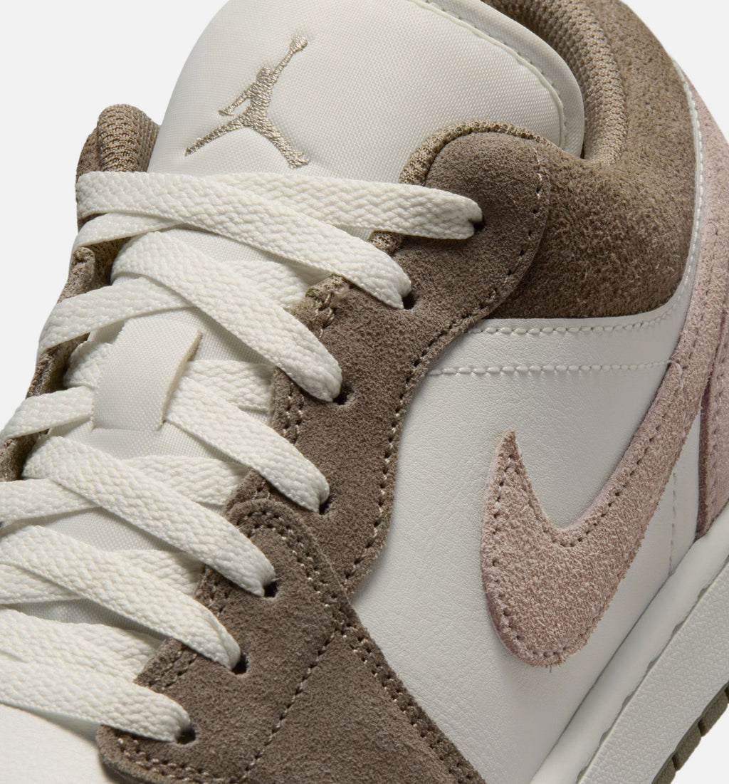Air Jordan 1 Low – Men's Lifestyle Sneaker (Olive Grey / Enigma Stone)
