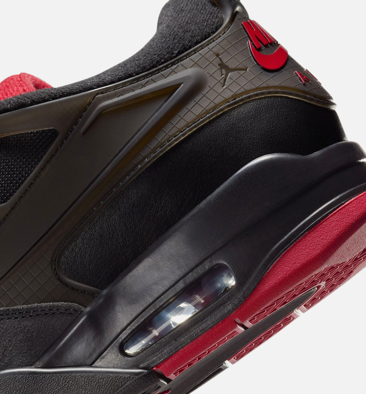Air Jordan 4 RM Bred – Men's Lifestyle Sneaker (Black / Red)