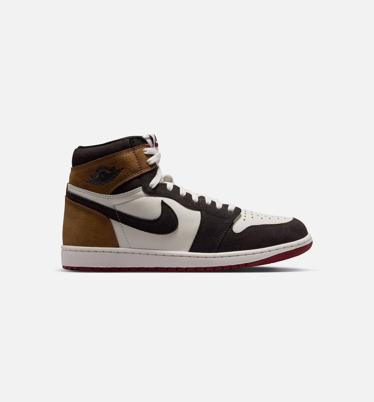 Air Jordan 1 Retro High OG Love Letter – Men's Lifestyle Sneaker (Shadow Brown / Team Red)