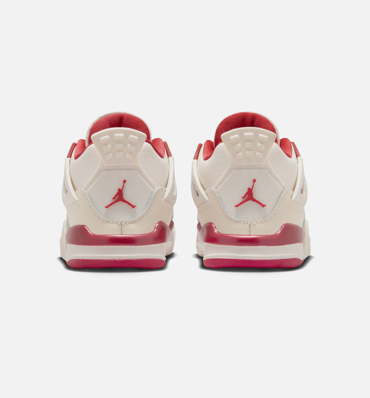 Air Jordan 4 Retro Valentine’s Day – Infant & Toddler Lifestyle Sneaker (Pale Ivory / Sierra Red / Tough Red)