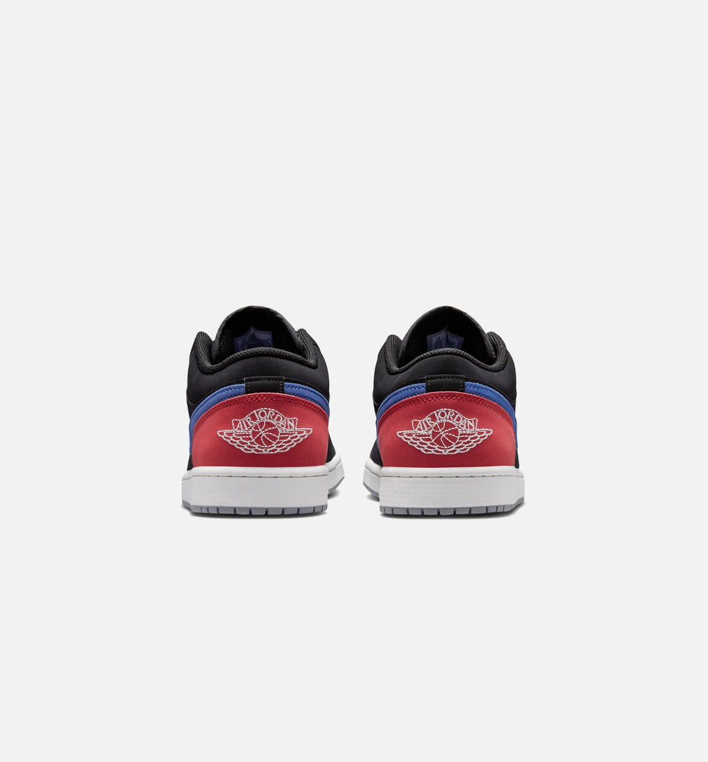 Air Jordan 1 Low – Men's Lifestyle Sneaker (Black / True Blue / Varsity Red)