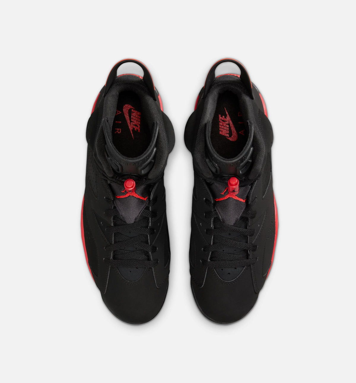 Air Jordan 6 Retro Infrared Salesman – Men's Lifestyle Sneaker (Black / Light Crimson)