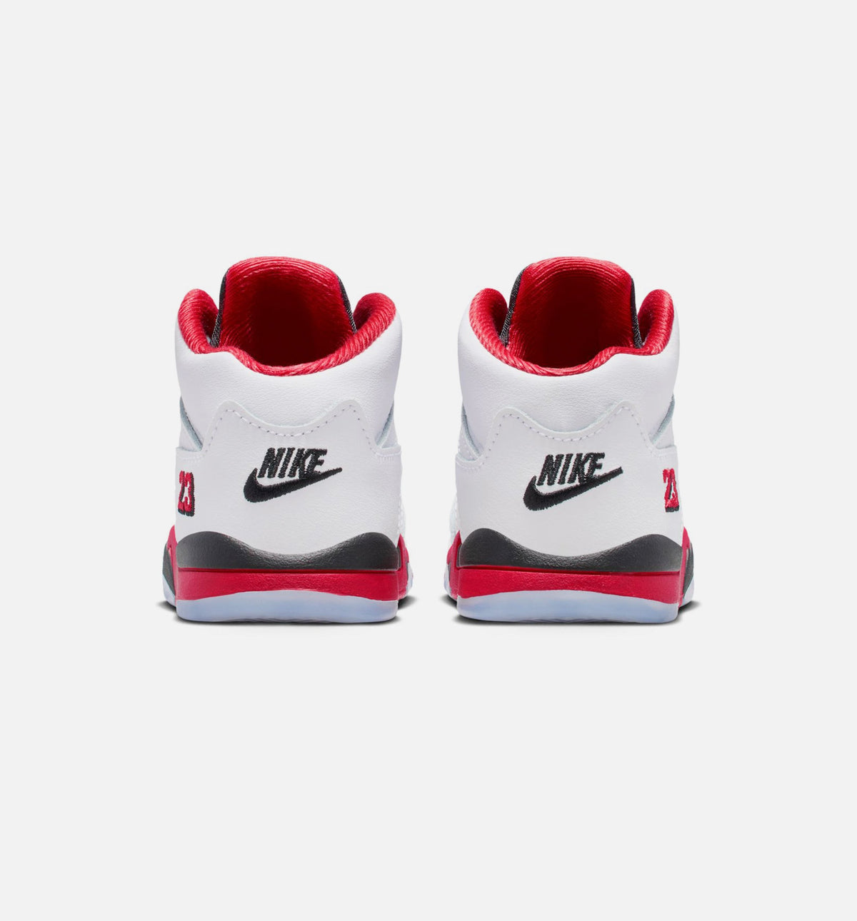 Air Jordan 5 Retro Fire Red – Infant & Toddler Lifestyle Sneaker (Fire Red / White)