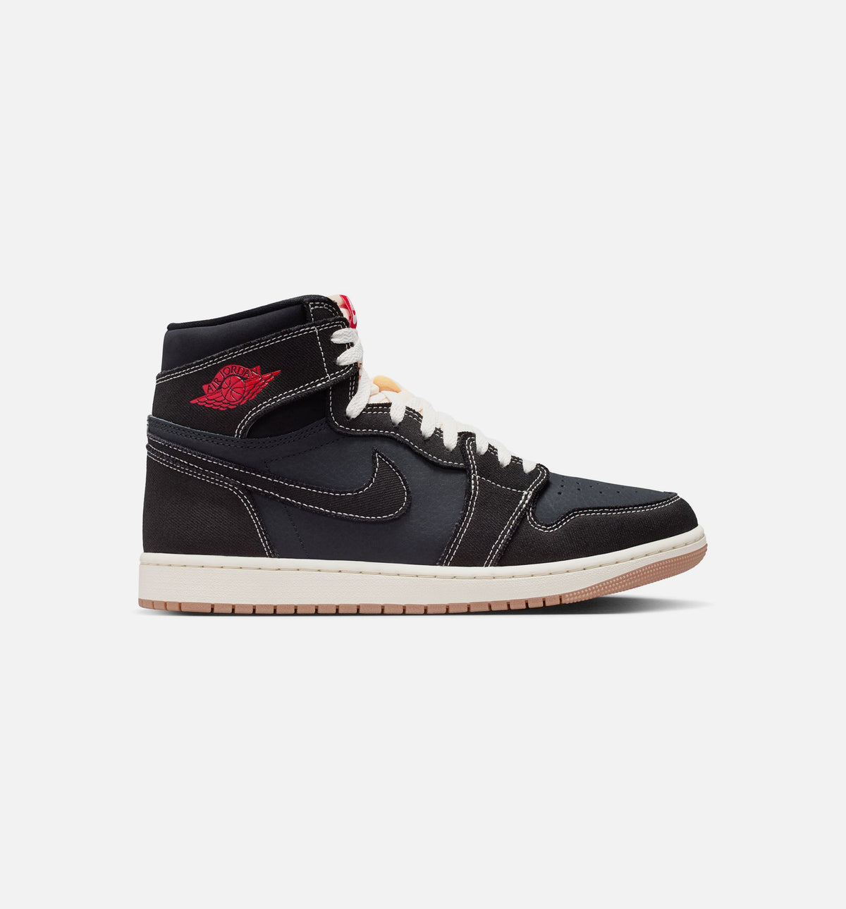 Air Jordan 1 Retro High OG Flight Club – Men's Lifestyle Sneaker (Black / University Red)
