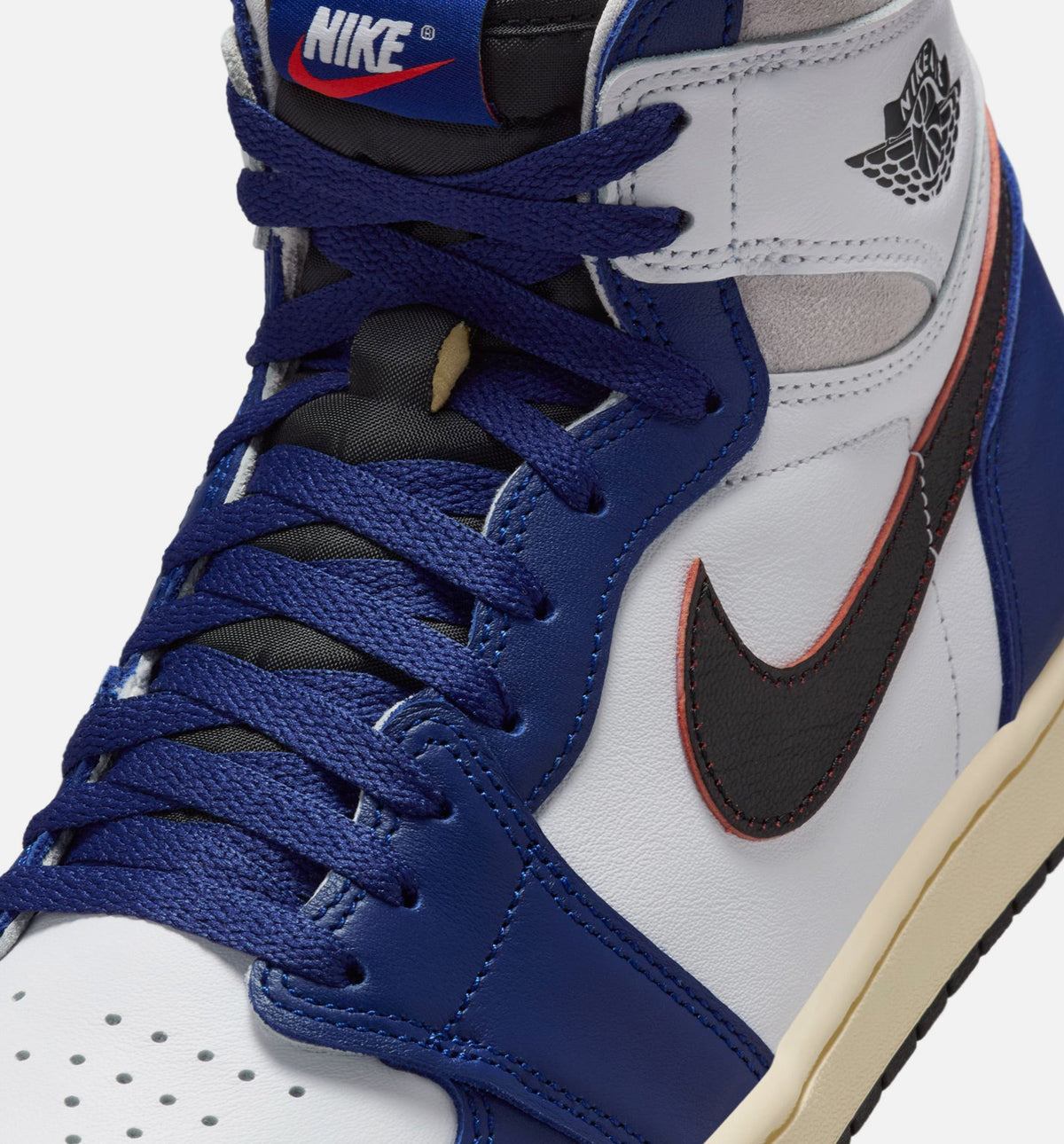 Air Jordan 1 Retro High OG Rare Air – Men's Lifestyle Sneaker (Deep Royal Blue / White)