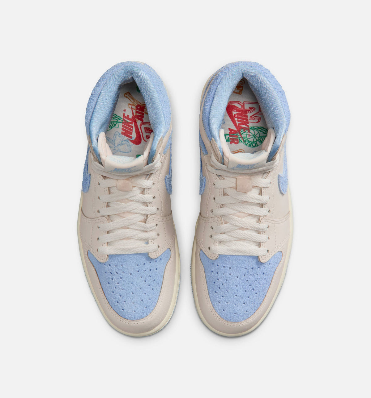 Air Jordan 1 Retro High OG – Women's Lifestyle Sneaker (Psychic Blue / Pale Ivory)
