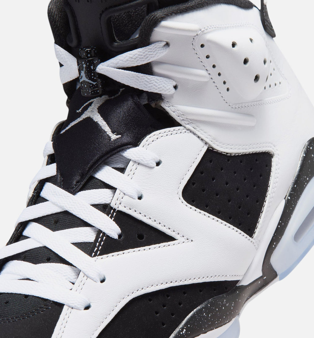 Air Jordan 6 Retro Black and White – Men's Lifestyle Sneaker (Black / White)