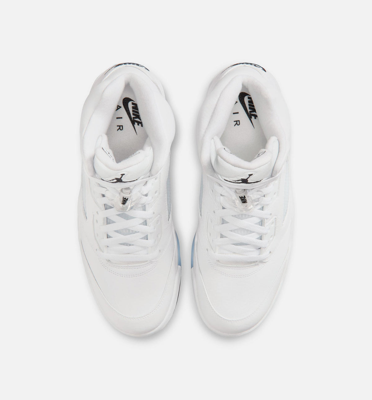 Air Jordan 5 Retro OG White Metallic – Men's Lifestyle Sneaker (White / Metallic Silver / Black)