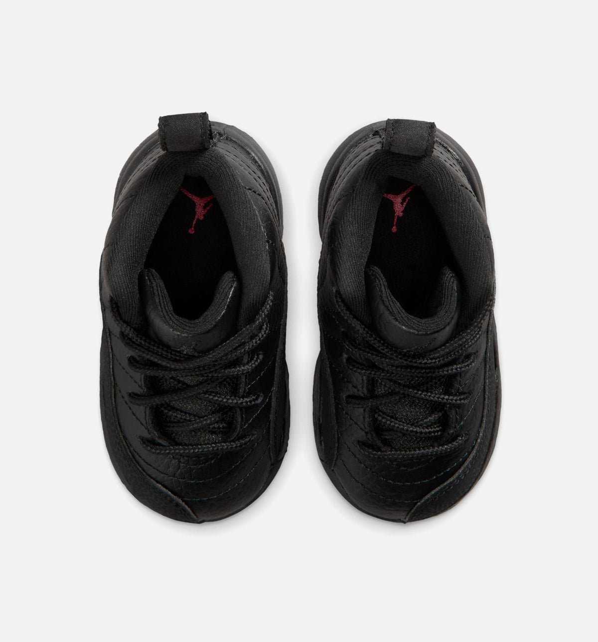 Air Jordan 12 Retro Bloodline – Infant & Toddler Lifestyle Sneaker (Black / Varsity Red)