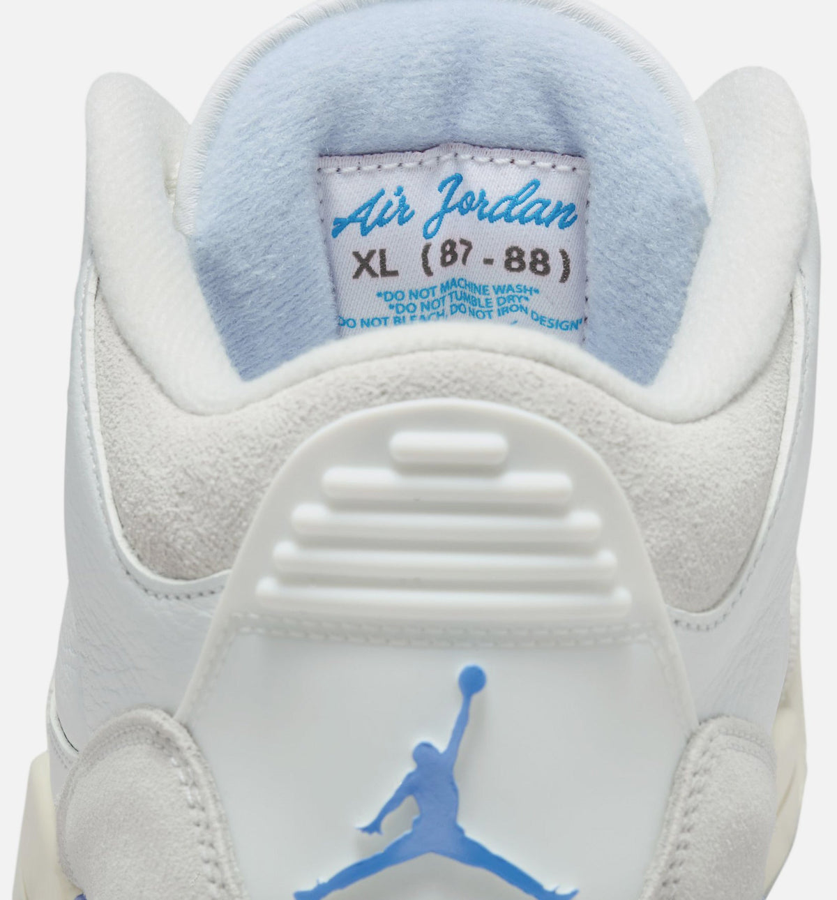 Air Jordan 3 Retro Lucky Shorts – Men's Lifestyle Sneaker (Summit White / Hydrogen Blue / Legend Blue)