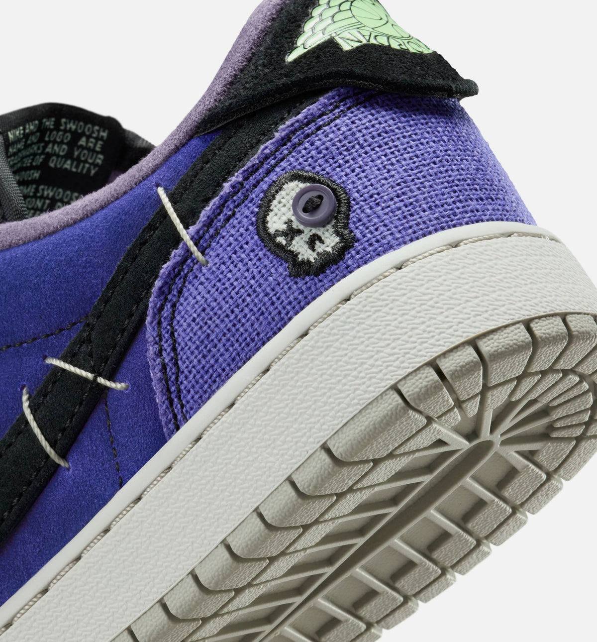 Air Jordan 1 Low OG – Grade School Lifestyle Sneaker (Regency Purple / Dark Raisin)