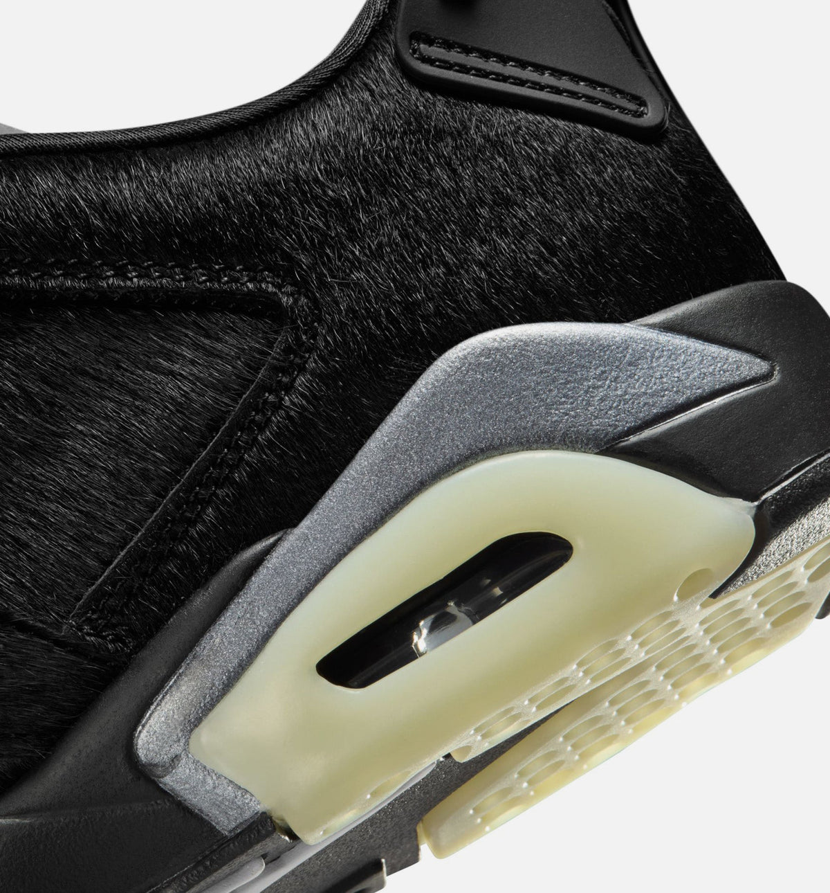 Air Jordan 6 Retro Low Blackout – Women's Lifestyle Sneaker (Black / Black)