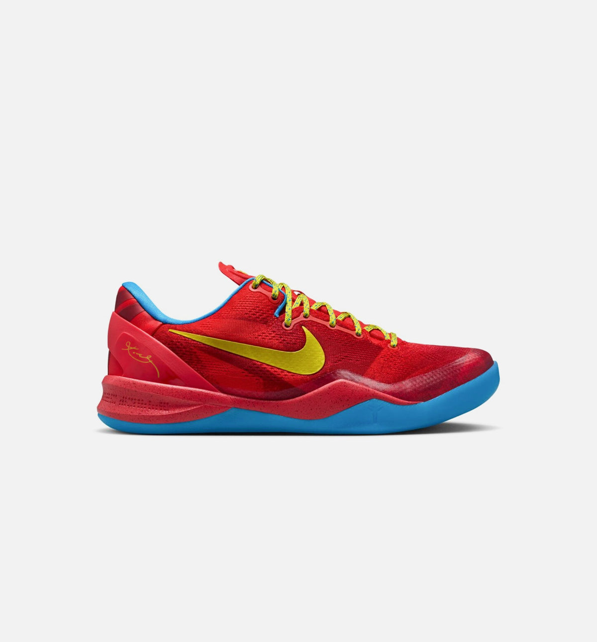 Kobe VIII Protro Year of the Horse – Men's Lifestyle Sneaker (Light Crimson / Vivid Blue / Bright Citron) – Limit 1 Per Customer
