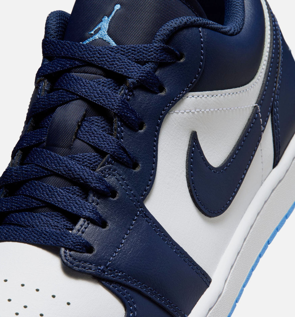 Air Jordan 1 Low – Men's Lifestyle Sneaker (Midnight Navy / University Blue)