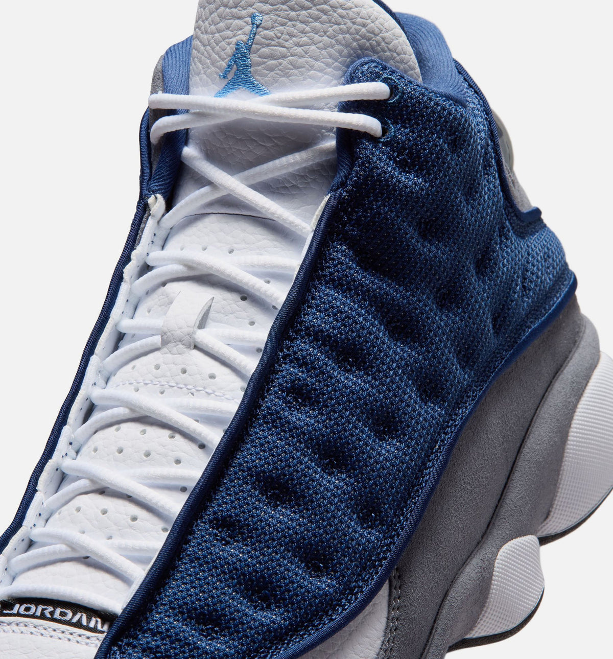 Air Jordan 13 Retro Navy and Flint Grey – Men's Lifestyle Sneaker (Navy / University Blue / Flint Grey / White)