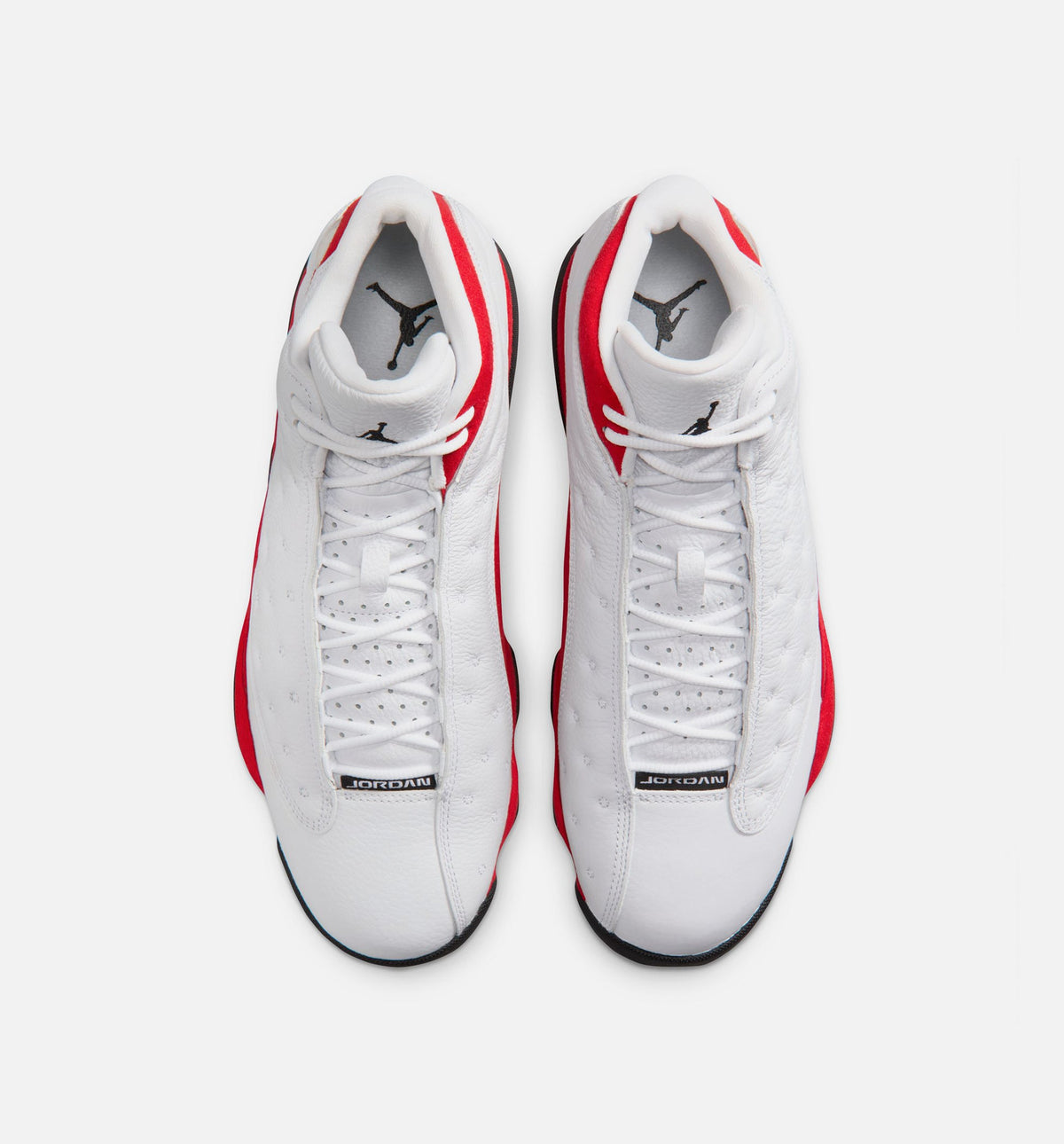Air Jordan 13 Retro White and University Red – Men's Lifestyle Sneaker (White / Black / True Red)