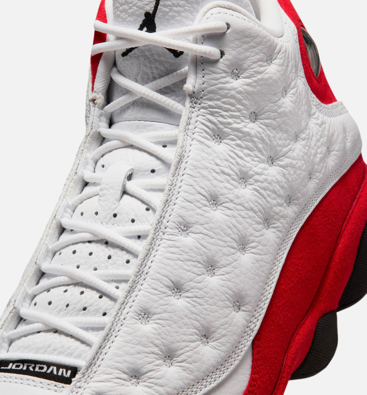 Air Jordan 13 Retro White and University Red – Men's Lifestyle Sneaker (White / Black / True Red)