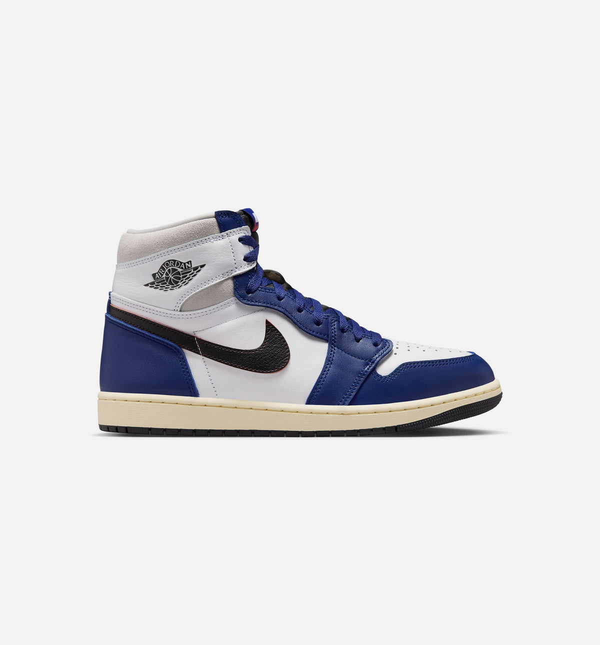 Air Jordan 1 Retro High OG Rare Air – Men's Lifestyle Sneaker (Deep Royal Blue / White)